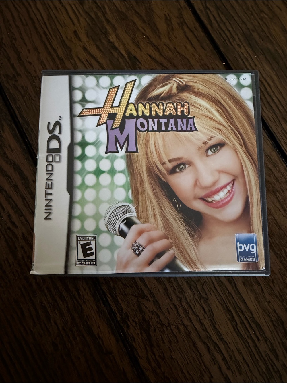 Hannah Montana Nintendo DS Game 2006 With Box And Manuals